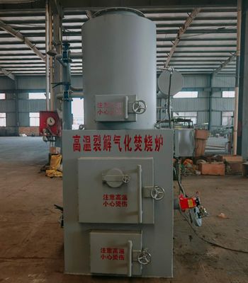 खरीदें 15kg-10t प्रति बैच क्षमता वाले अस्पताल अपशिष्ट भस्मक, उच्च वेग बर्नर और बायोमेडिकल अपशिष्ट निपटान के लिए 1 वर्ष की वारंटी online manufacture