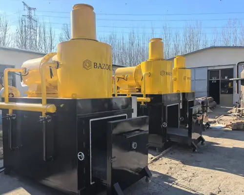 खरीदें 15 किलोग्राम से 10 टन प्रति बैच क्षमता अस्पताल कचरा जलाने की मशीन 1 वर्ष की वारंटी और अनुकूलित उच्च क्षमता के साथ online manufacture