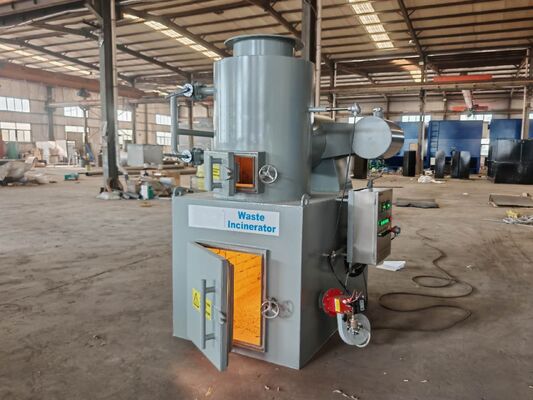 खरीदें खतरनाक कचरा उपचार के लिए 380V/220V वोल्टेज और 850-1300°C दहन तापमान वाला मेडिकल वेस्ट इंसीनरेटर ऑनलाइन निर्माण
