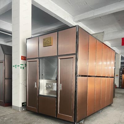 खरीदें पीएलसी नियंत्रण और स्टेनलेस स्टील निर्माण के साथ धुआं रहित और गंध रहित मानव शव भस्मक ऑनलाइन निर्माण