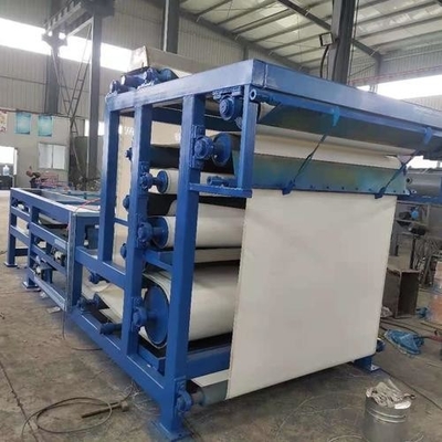 स्वचालित बेल्ट प्रेस मशीन बेल्ट प्रेस सरल संरचना के साथ स्लैग निर्जलीकरण के लिए