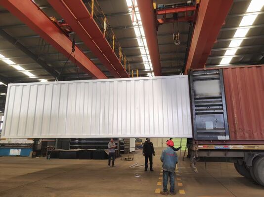 एमबीआर सीवेज ट्रीटमेंट प्लांट बीएफटीआर एकीकृत स्थिर बहिःस्राव और 1 वर्ष की वारंटी के साथ