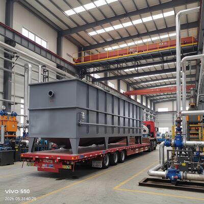 औद्योगिक अपशिष्ट जल के लिए 95-99% प्रदूषक हटाने के साथ अनुकूलित कार्बन स्टील अपशिष्ट जल उपचार प्रणाली