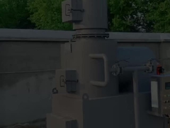 ठोस अपशिष्ट अस्पताल अपशिष्ट जलाशय चिकित्सा अपशिष्ट जलाशय स्टेनलेस स्टील