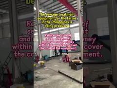 एमबीबीआर डीएएफ सिस्टम प्रतिक्रिया टैंक के साथ अपने अपशिष्ट जल उपचार संयंत्र में सुधार करें सीओडीसीआर और बीओडी5 को कम करें