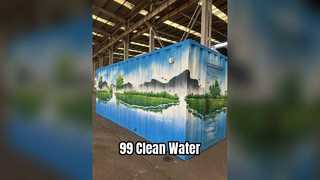 सीवेज उपचार संयंत्र 99% प्रदूषक हटाना