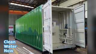 एमबीआर सीवेज जल उपचार 50m3 दिन