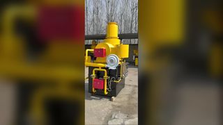 पशु भस्मक सुरक्षित अपशिष्ट निपटान 1200सी